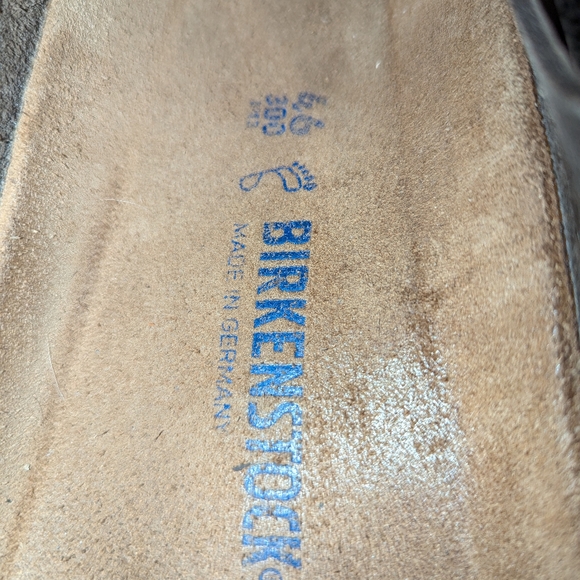 Birkenstock Milano - Size 46 = 12-12.5 US Men's -Brown - Full grain leather - Picture 7 of 8